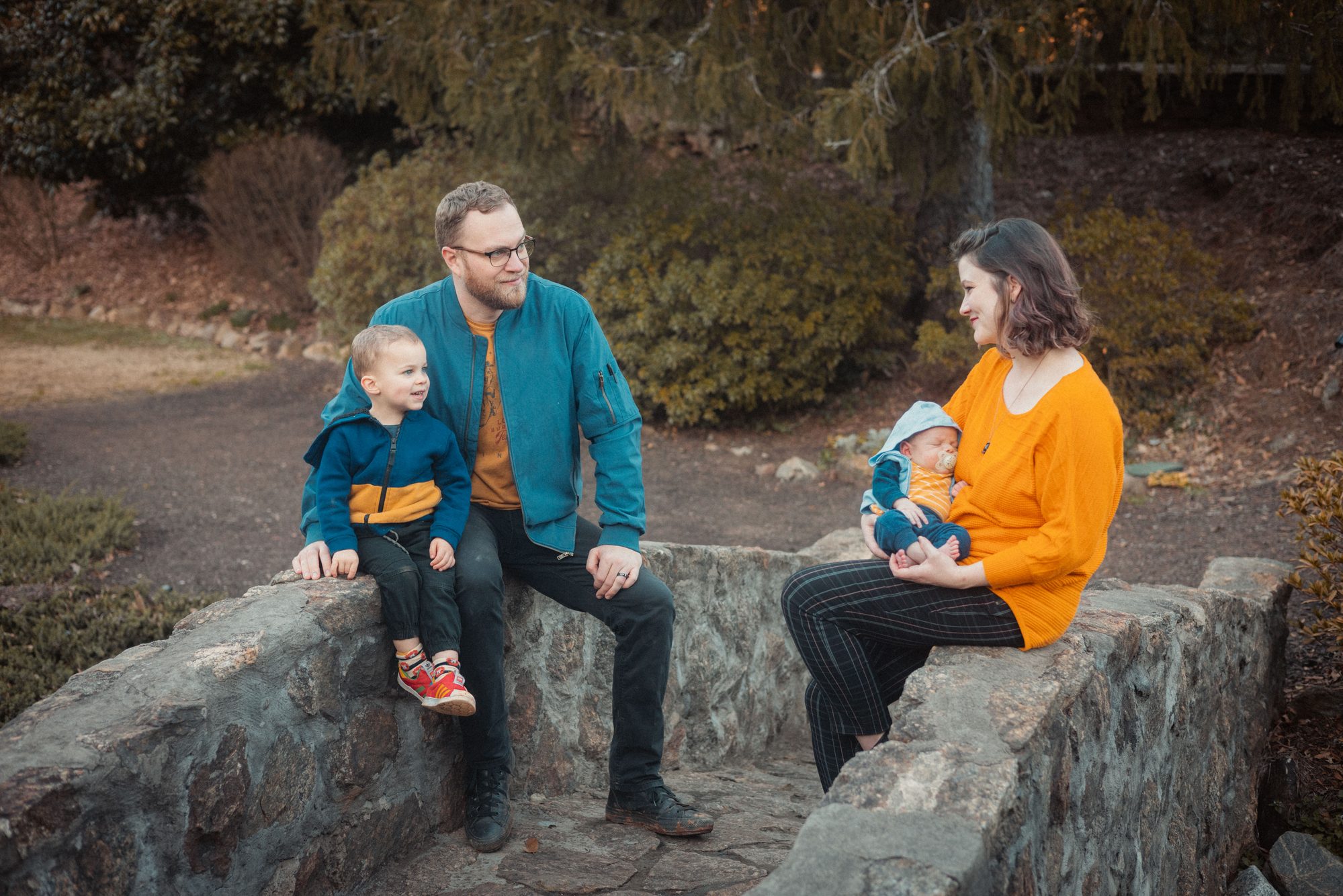 Family session outdoors
